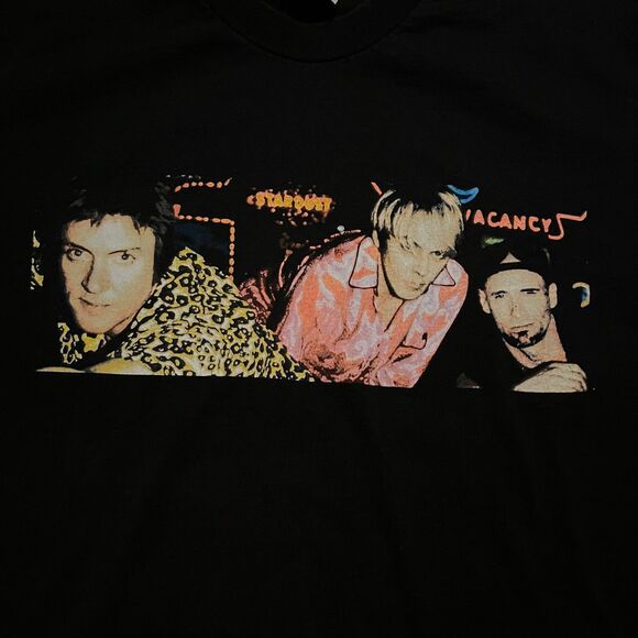 Vintage Duran Duran Pop Trash Tour Band Black Shirt - Picture 5 of 7